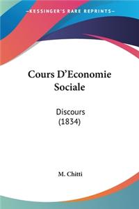 Cours D'Economie Sociale
