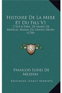 Histoire De La Mere Et Du Fils V1