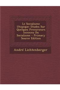 Le Socialisme Utopique