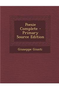 Poesie Complete