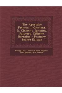 The Apostolic Fathers