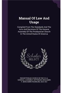 Manual Of Law And Usage