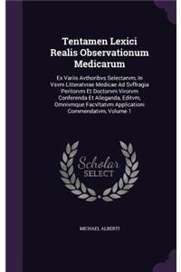 Tentamen Lexici Realis Observationum Medicarum