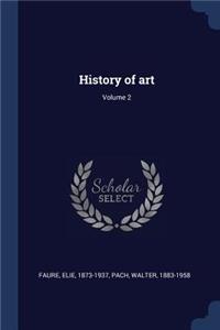 History of art; Volume 2