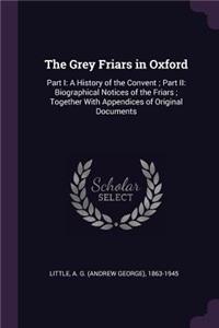 Grey Friars in Oxford