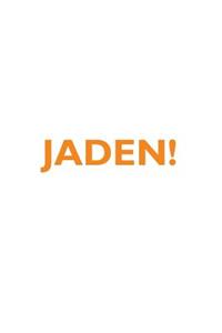 JADEN! Affirmations Notebook & Diary Positive Affirmations Workbook Includes