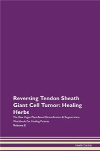 Reversing Tendon Sheath Giant Cell Tumor