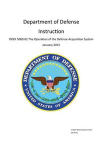 Department of Defense Instruction DoDI 5000.02 The Operation of the Defense Acquisition System January 2015