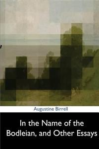 In the Name of the Bodleian