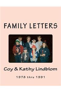 Coy & Kathy Lindblom Family Letters 1978-1991