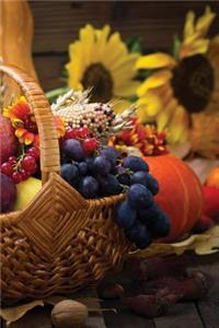 Autumn Harvest Bounty Notebook