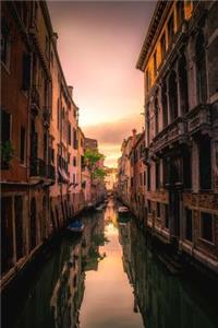 Buildings Along a Canal in Venice Italy Journal