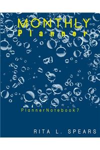Monthly Planner Planner Notebook7