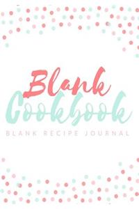 Blank Cookbook