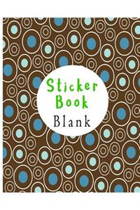 Sticker Book Blank