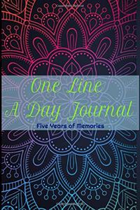 One Line A Day Journal