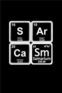 Sarcasm Periodic Table: Hangman Puzzles - Mini Game - Clever Kids - 110 Lined pages - 6 x 9 in - 15.24 x 22.86 cm - Single Player - Funny Great Gift