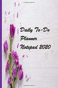 Daily to-do planner Notepad 2020