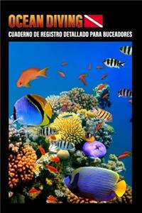 Ocean Diving Cuaderno de registro detallado para buceadores