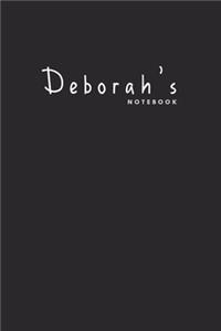 Deborah's notebook