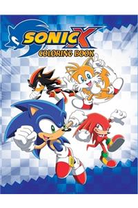 Sonic X Coloring Book