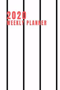 2020 Weekly planner