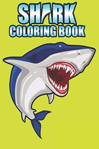 Shark coloring Book