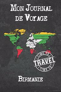 Mon Journal de Voyage Birmanie