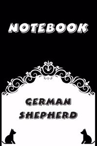 german shepherd Notebook