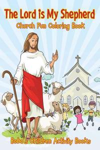 Lord Is My Shepherd Church Fun Coloring Book