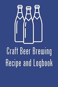 Craft Beer Brewing Logbook and Recipe Notebook
