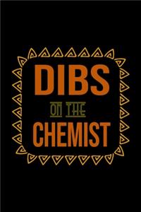 Dibs on the chemist
