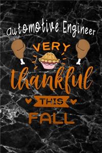 Automotive Engineer very thankful this fall: black marble Gratitude Journal for More Mindfulness, Happiness and Productivity The Perfect Gift for women, men & kids To Cultivate An Attitude Of G