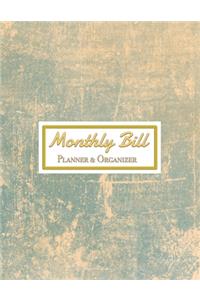 Monthly Bill Planner&Organizer