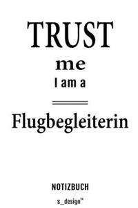 Notizbuch für Flugbegleiter / Flugbegleiterin