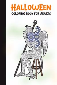 Halloween Coloring Book for Adults