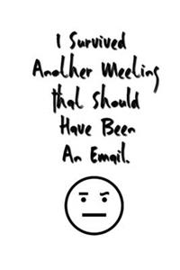 I Survived Another Meeting That Should Have Been An Email.