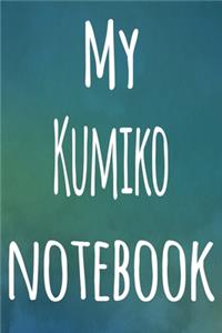 My Kumiko Notebook