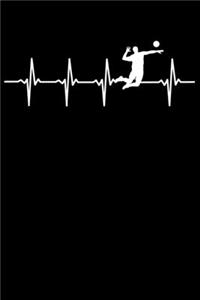Volleyball Player Notebook