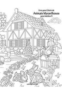 Livro para Colorir de Animais Maravilhosos para Adultos 3