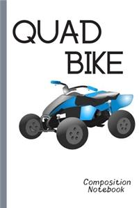 Quad Bike Composition Notebook