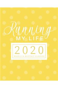 Running My Life 2020 Planner Weekly & Monthly Planner
