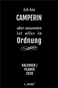 Kalender 2020 für Camper / Camperin