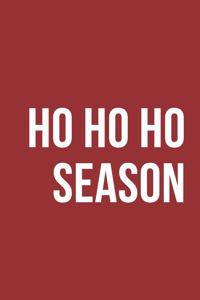 Ho Ho Ho Season Notebook Journal