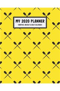 My 2020 Calendar Planner
