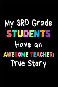 My 3rd Grade Students Have An Awesome Teacher