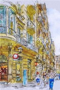 Barcelona Streets Notebook