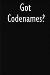 Got Codenames?
