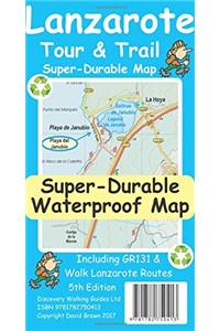 Lanzarote Tour and Trail Map