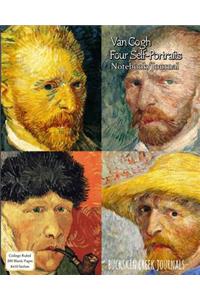 Van Gogh - Four Self-Portraits - Notebook/Journal